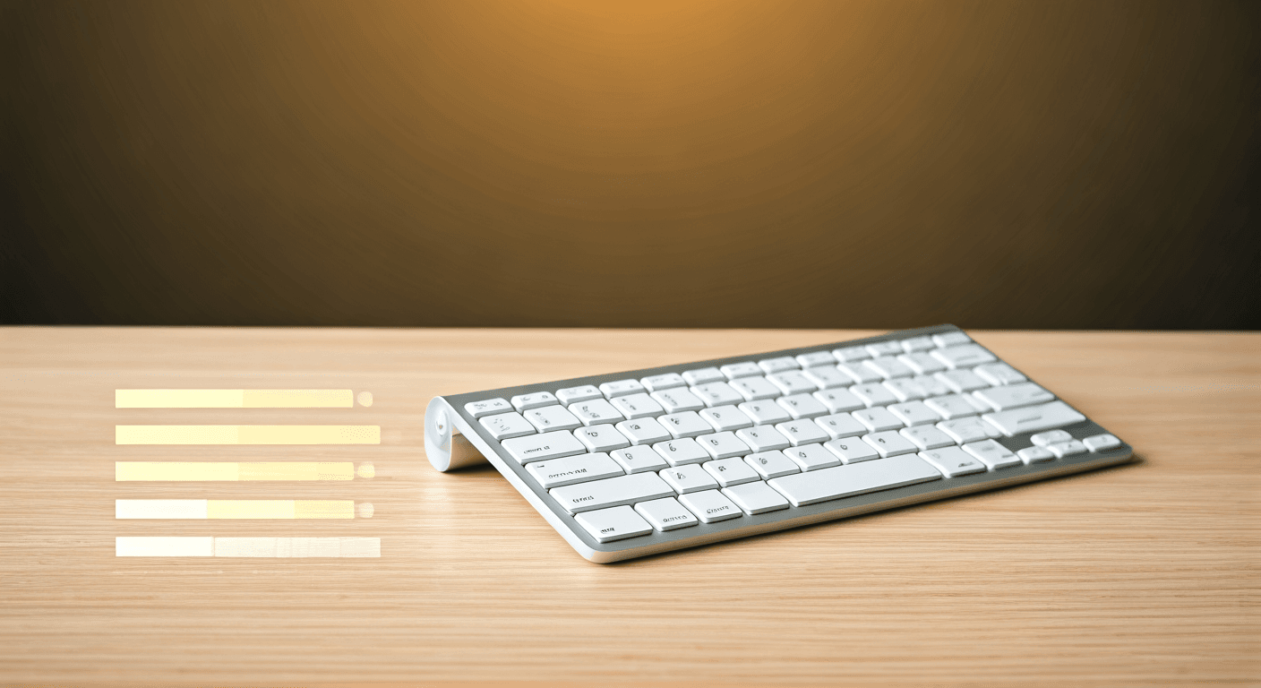 Hands of different ages typing on keyboards showing typing speed comparison