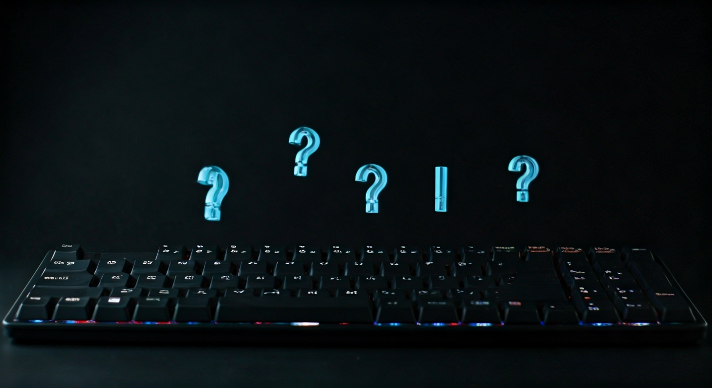 Floating punctuation marks